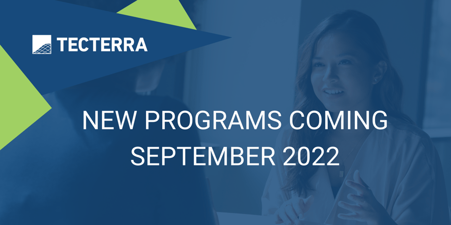 Change is in the air: new programs coming september 2022